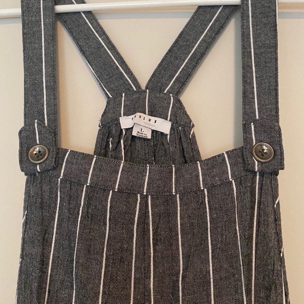 Stripped romper